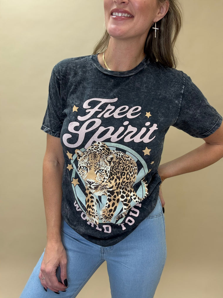 Free Spirit Leopard T-Shirt