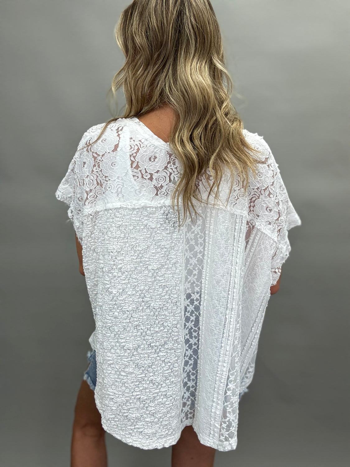 Stevie Lace Boho Shirt