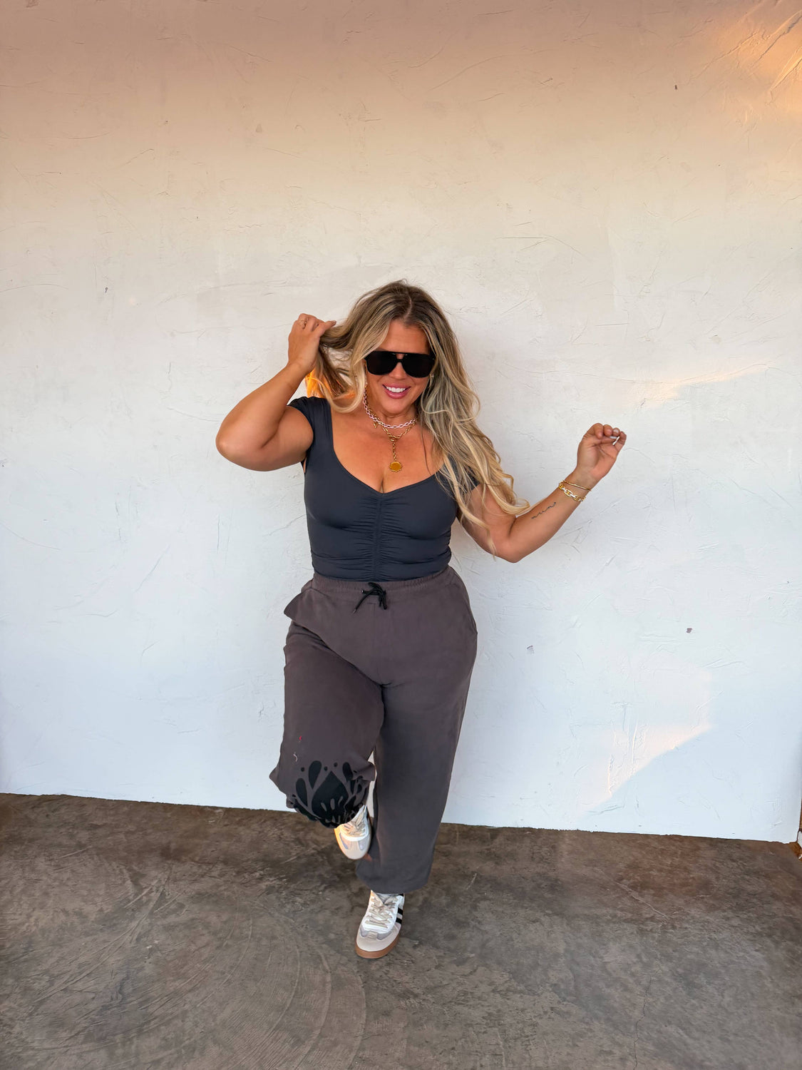Out & About Cap Sleeve Top