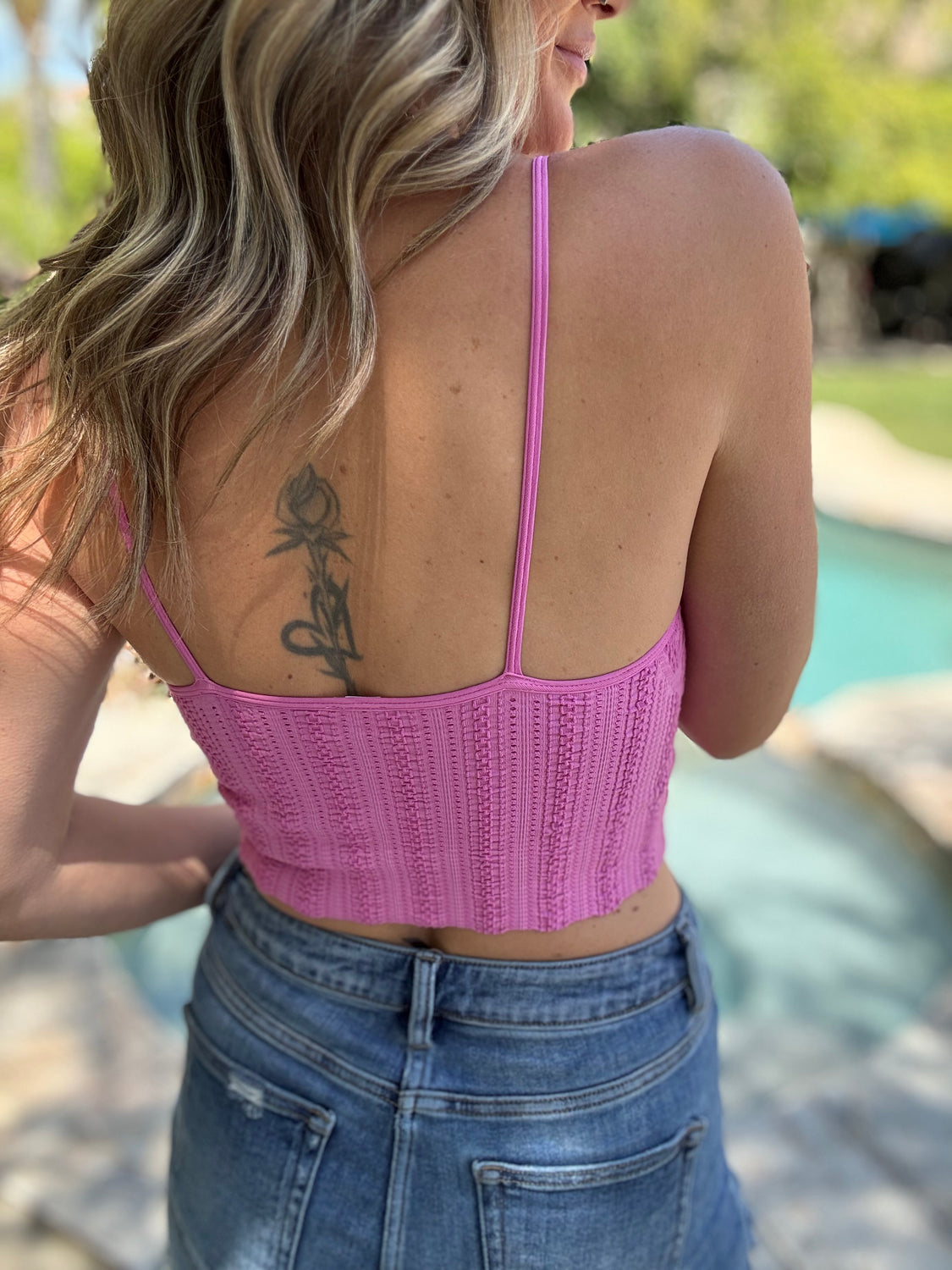Lace Bralette Crop
