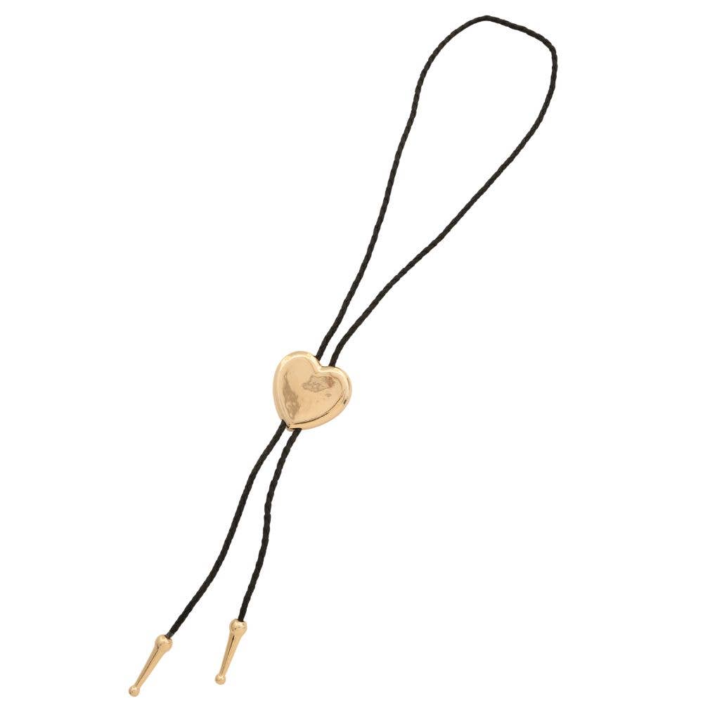 Heart Bolo Necklace