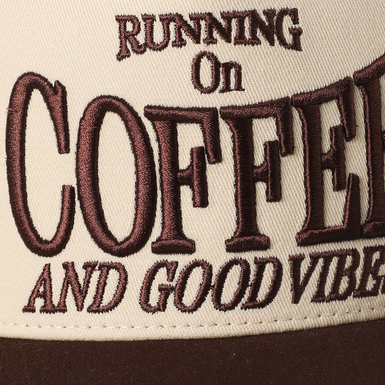 Running On Coffee Two Tone Hat