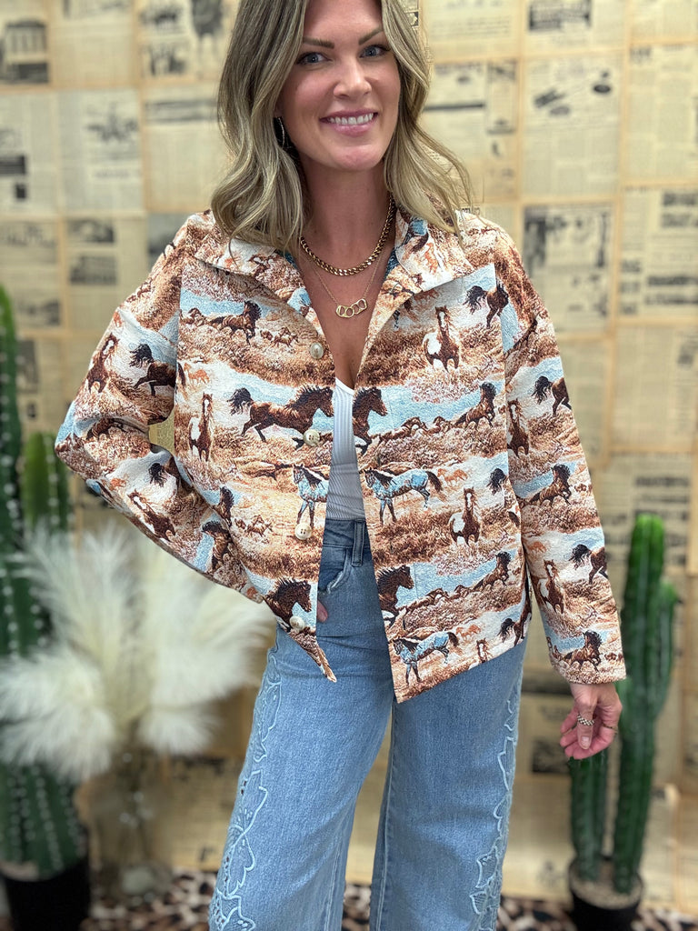 Dutton Button Front Jacket