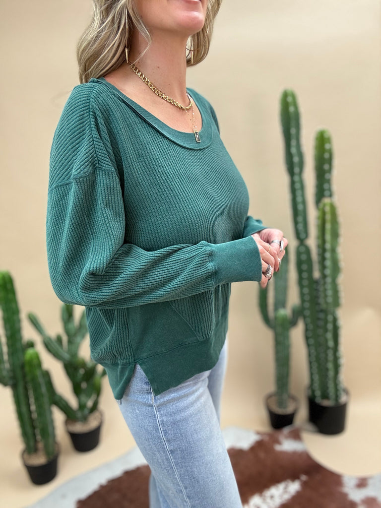 Thermal Hunter Green Long Sleeve