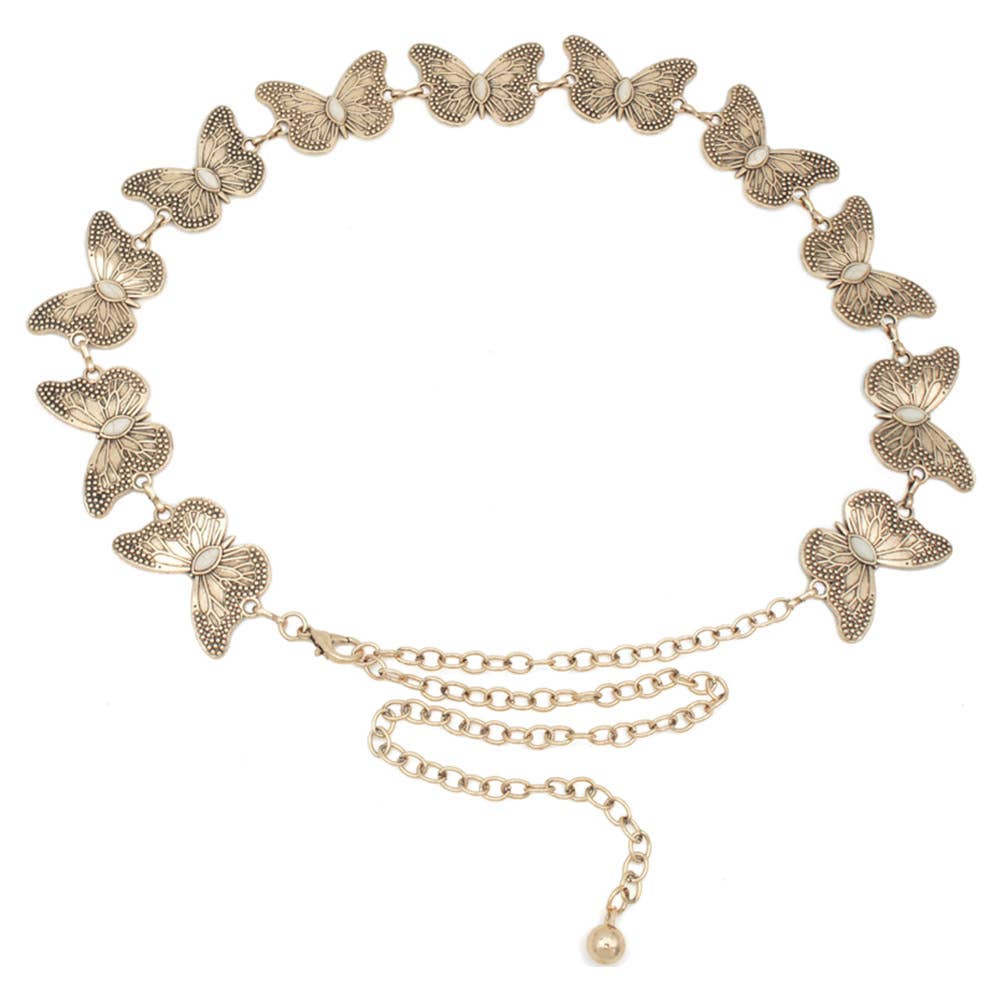 Butterfly Chain Belt