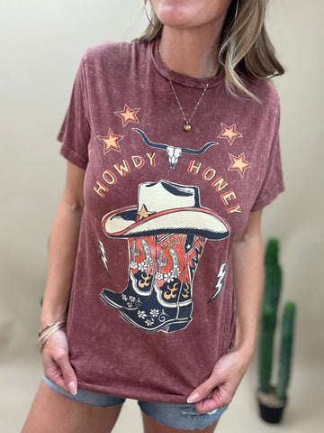 Howdy Honey Graphic T-Shirt