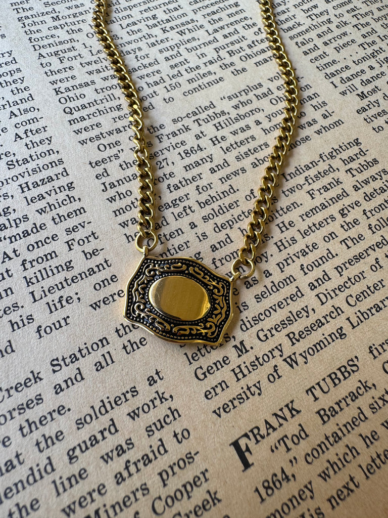Buckle Bunny Necklace