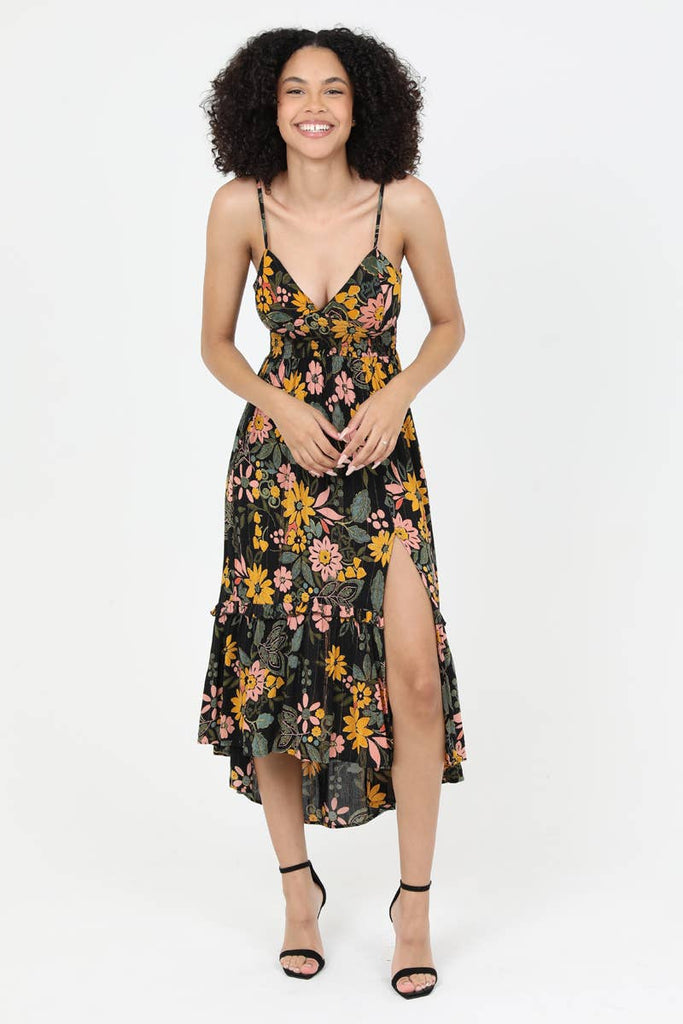 Sunny Daze Floral Midi Dress