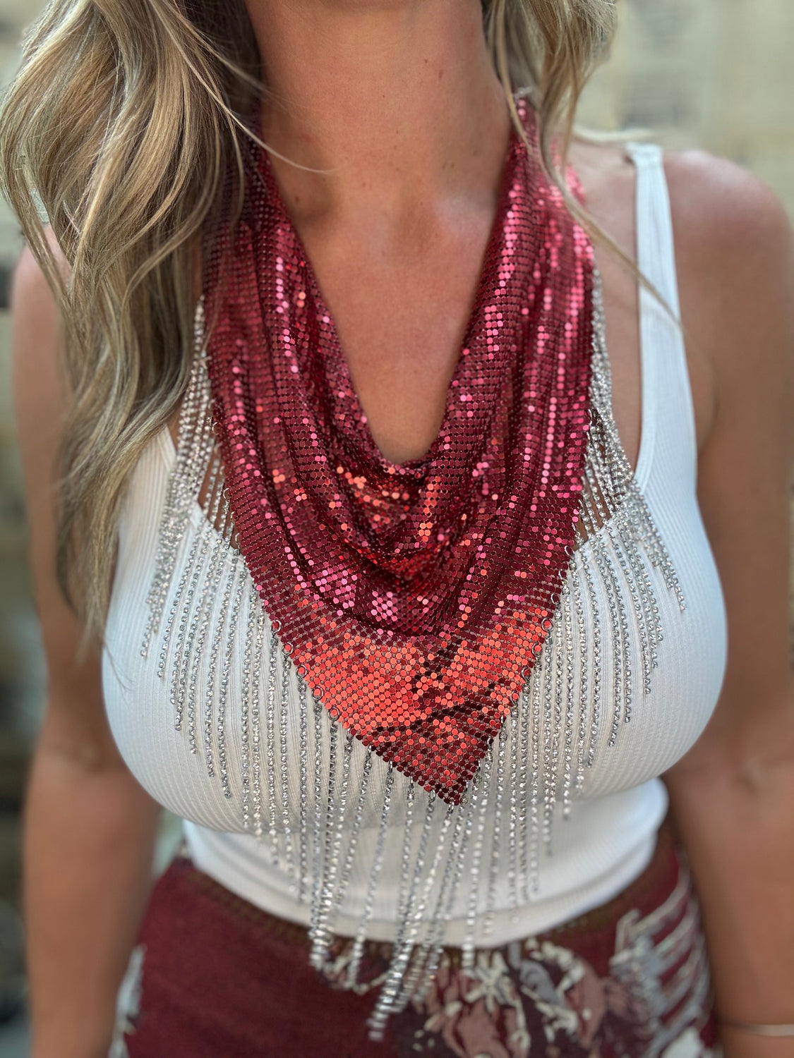 Cherry Bombshell Bandana