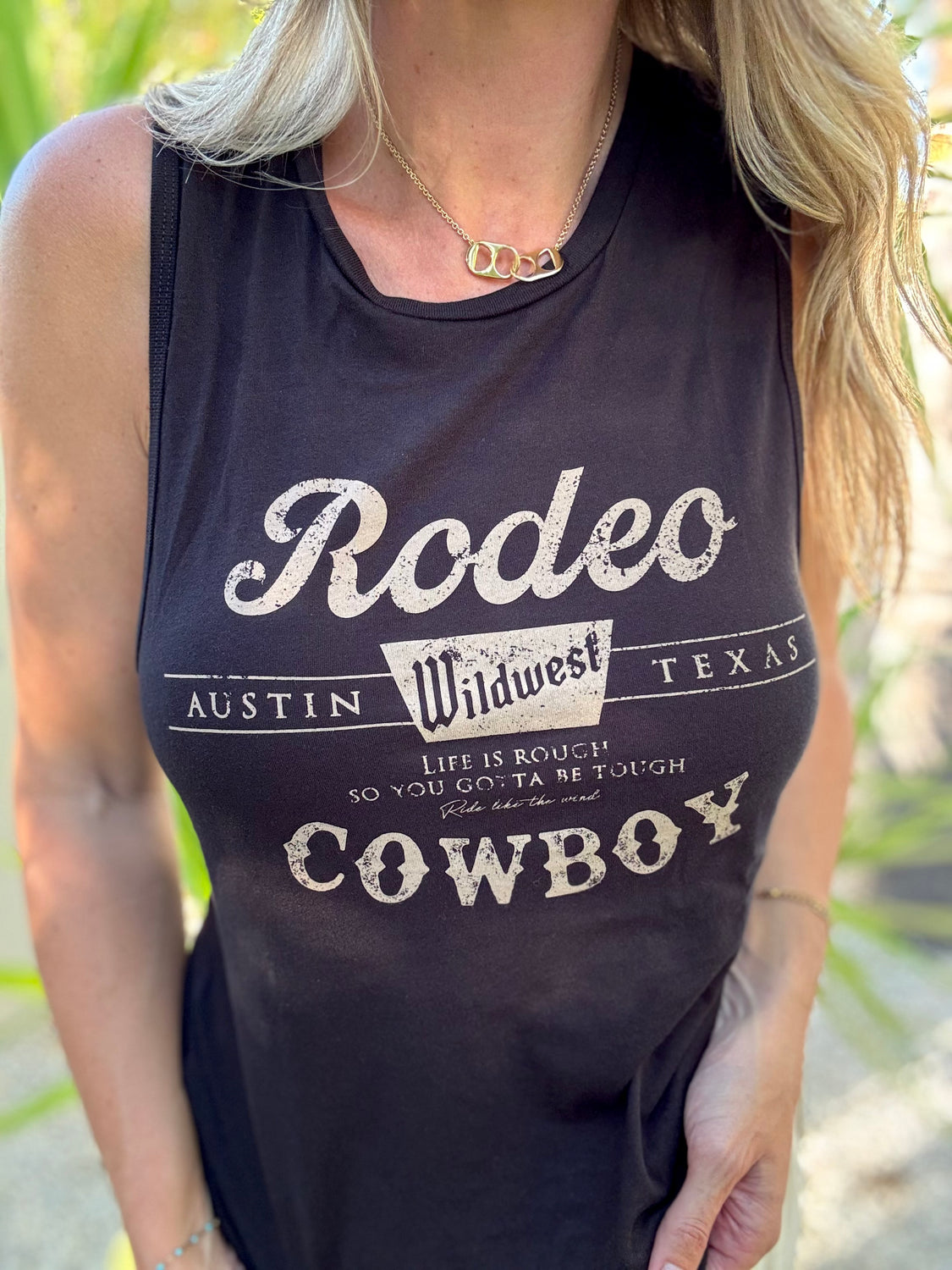 Rodeo Cowboy Graphic Tank