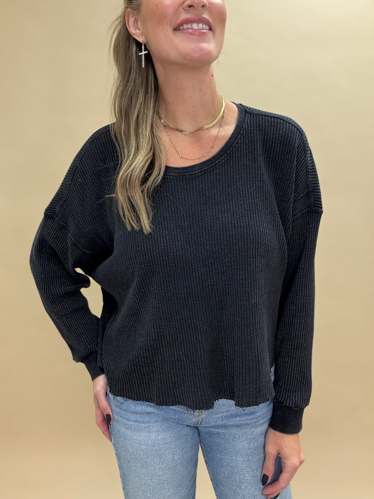 Thermal Ash Black Long Sleeve