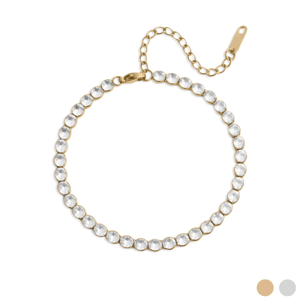 Round Diamond Tennis Bracelet