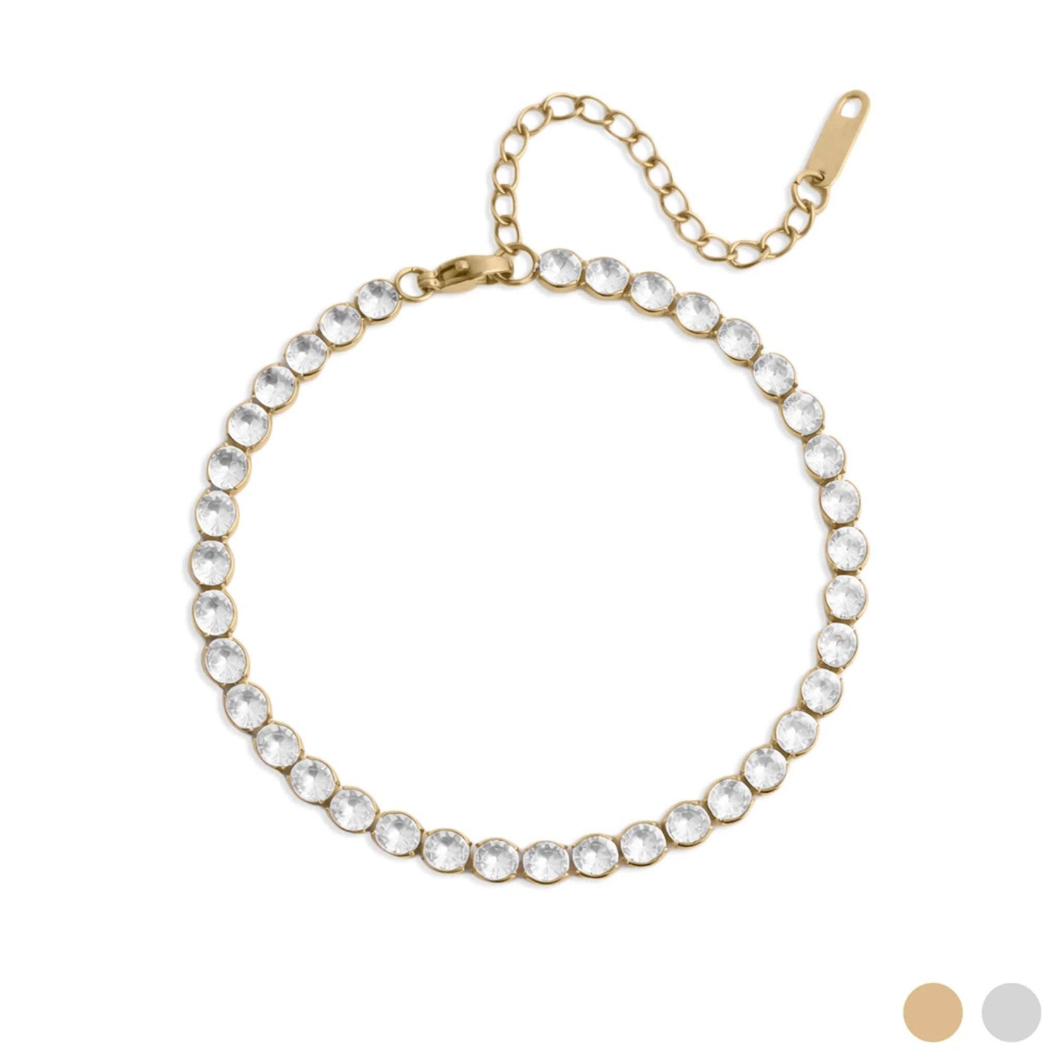 Round Diamond Tennis Bracelet