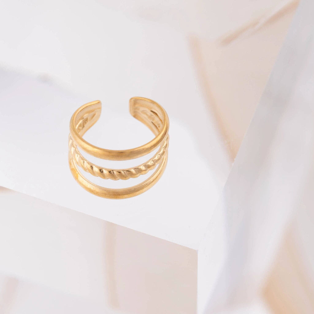 Triple Band Ear Cuff