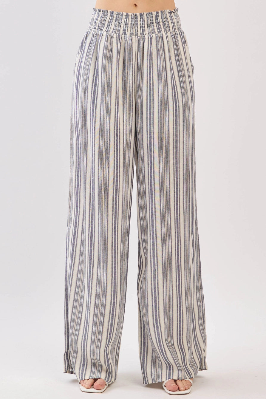 Haven Stripe Wide Leg Pants
