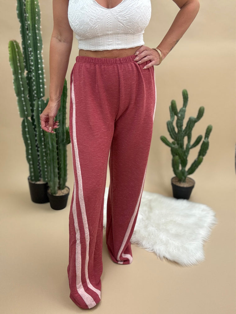 Truly Rust Wide Leg Pants