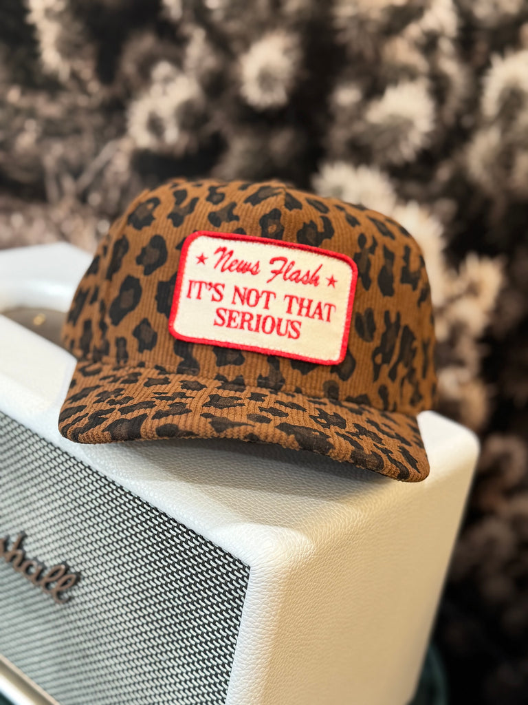 News Flash It’s Not That Serious Hat