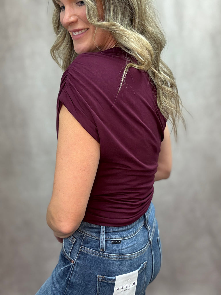 Sweetheart Plum Top