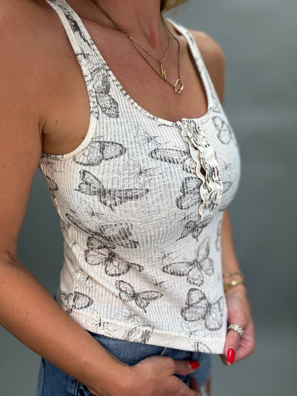 Butterfly Bloom Tank
