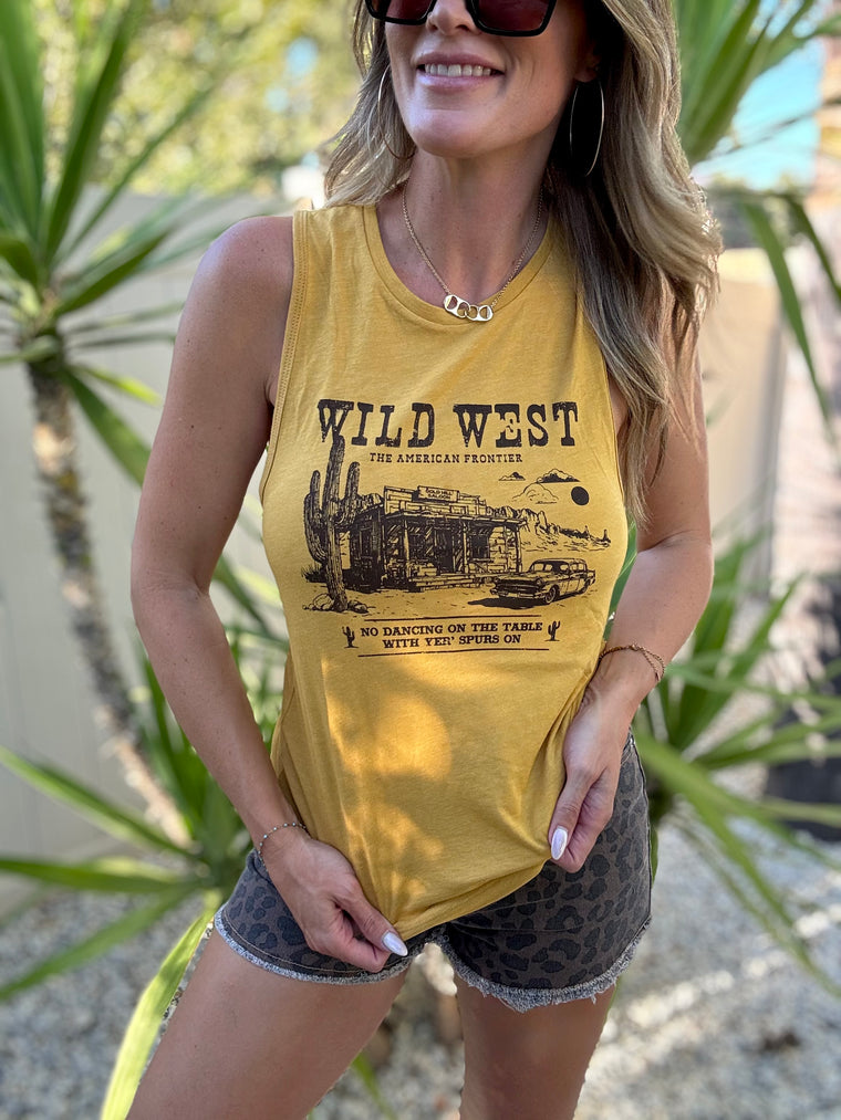 Wild West Graphic Tank