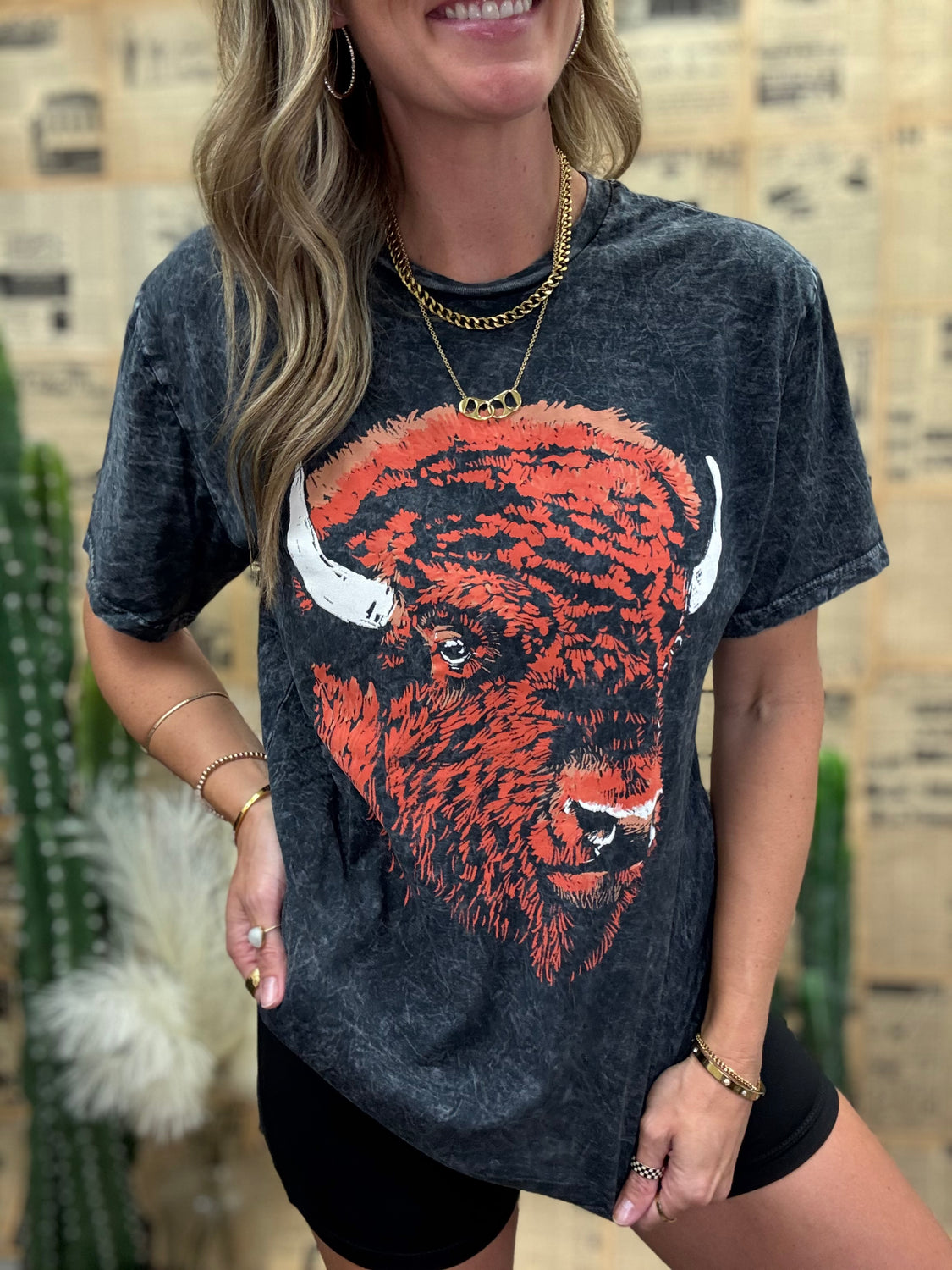 Bison Graphic Tee