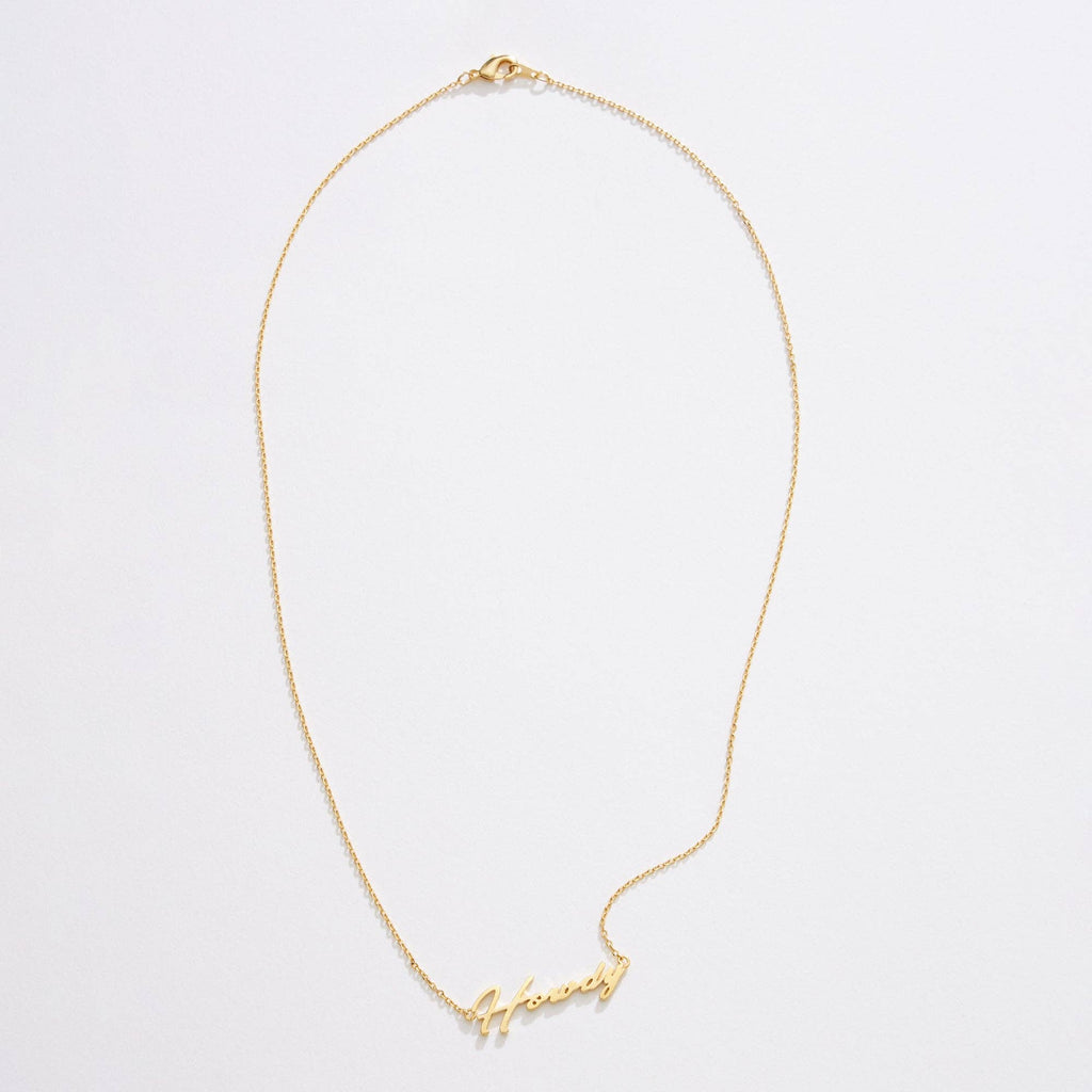 Howdy Ya'll Necklace
