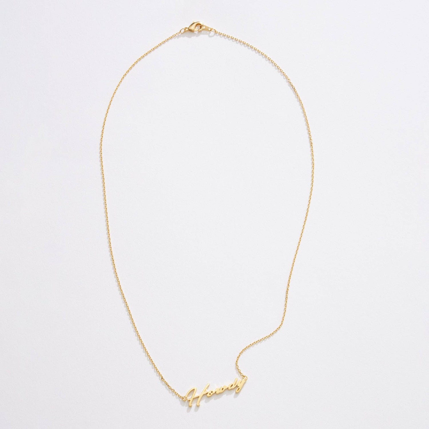 Howdy Ya'll Necklace