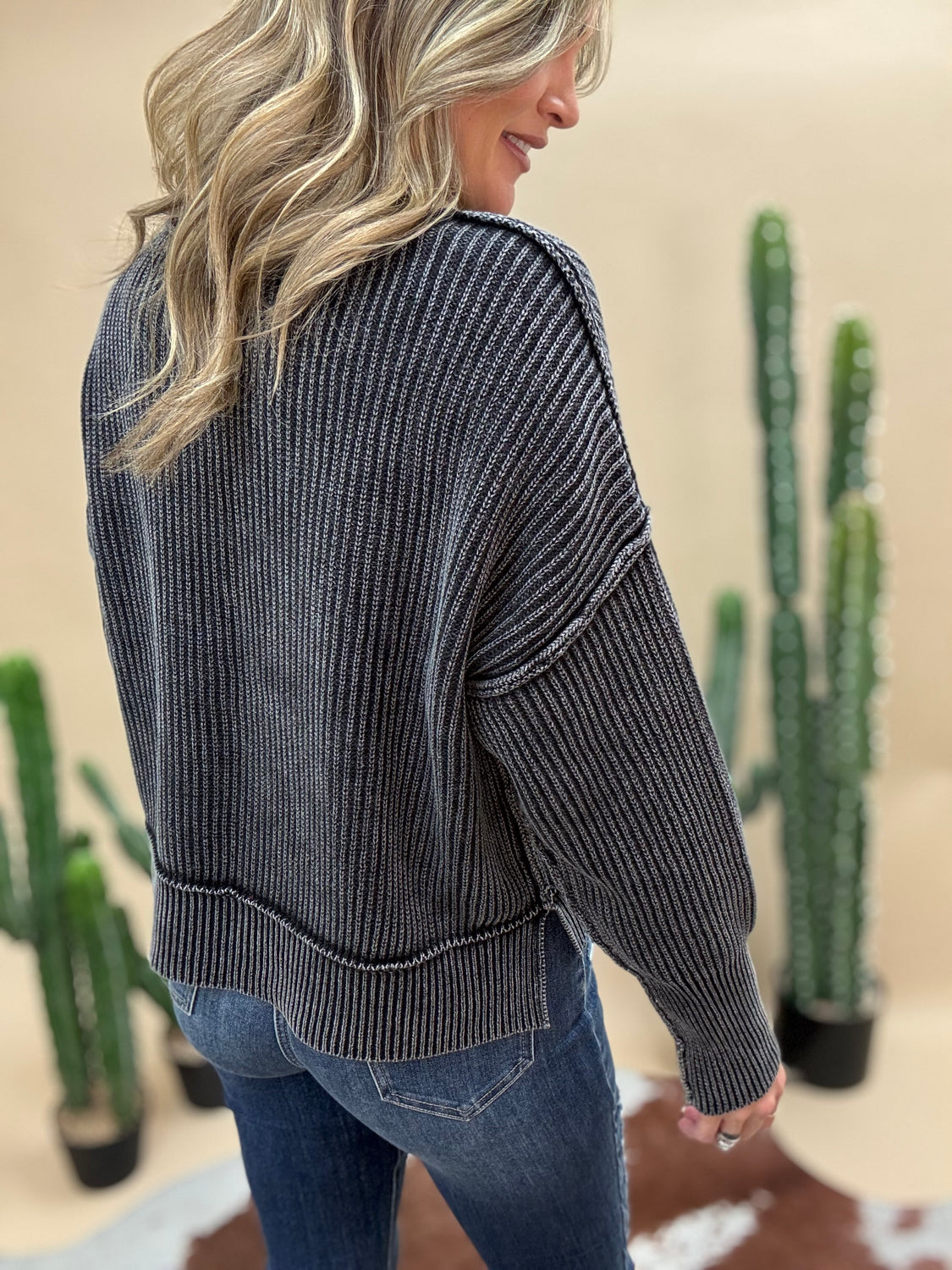 Scone Sweater Charcoal