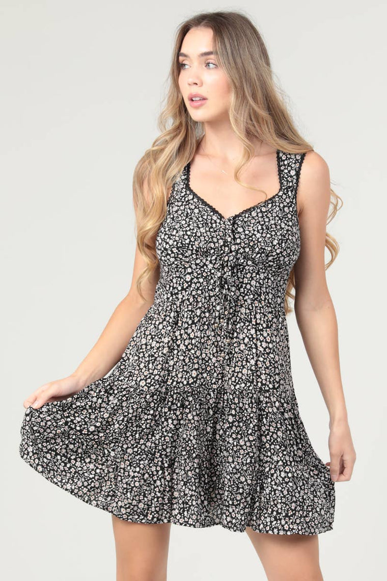 Summer Daisy Mini Dress