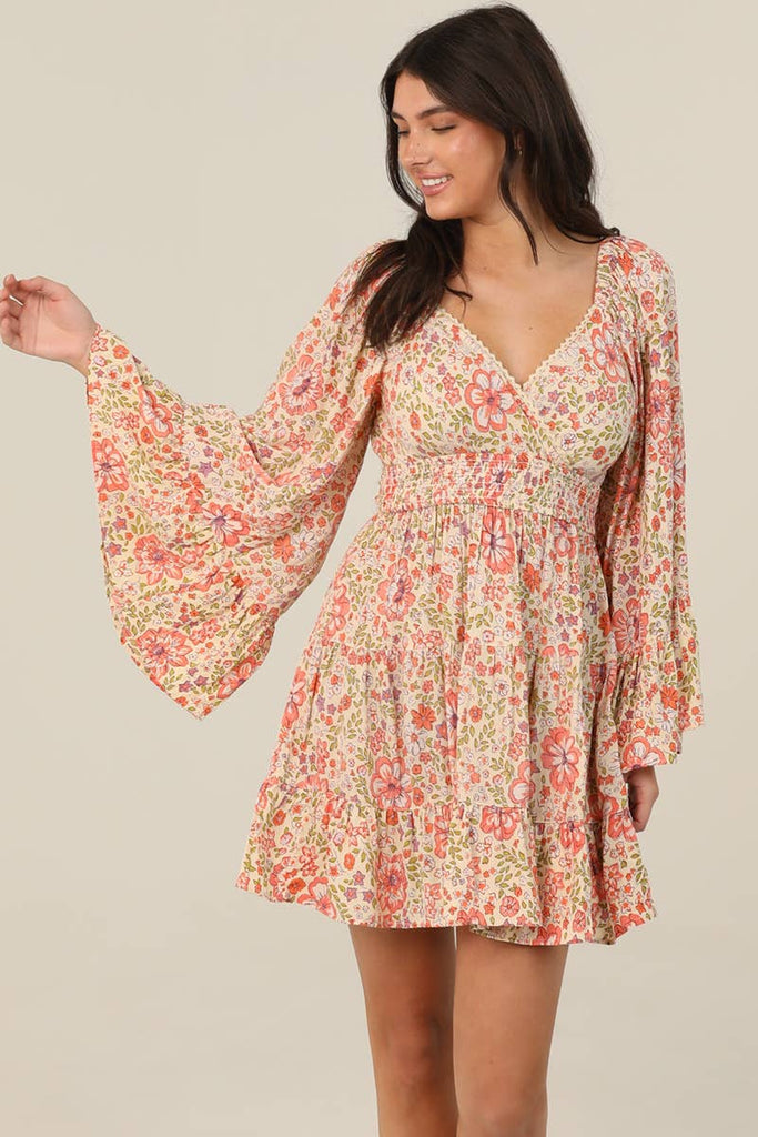 Missy Bell Sleeve Mini Dress
