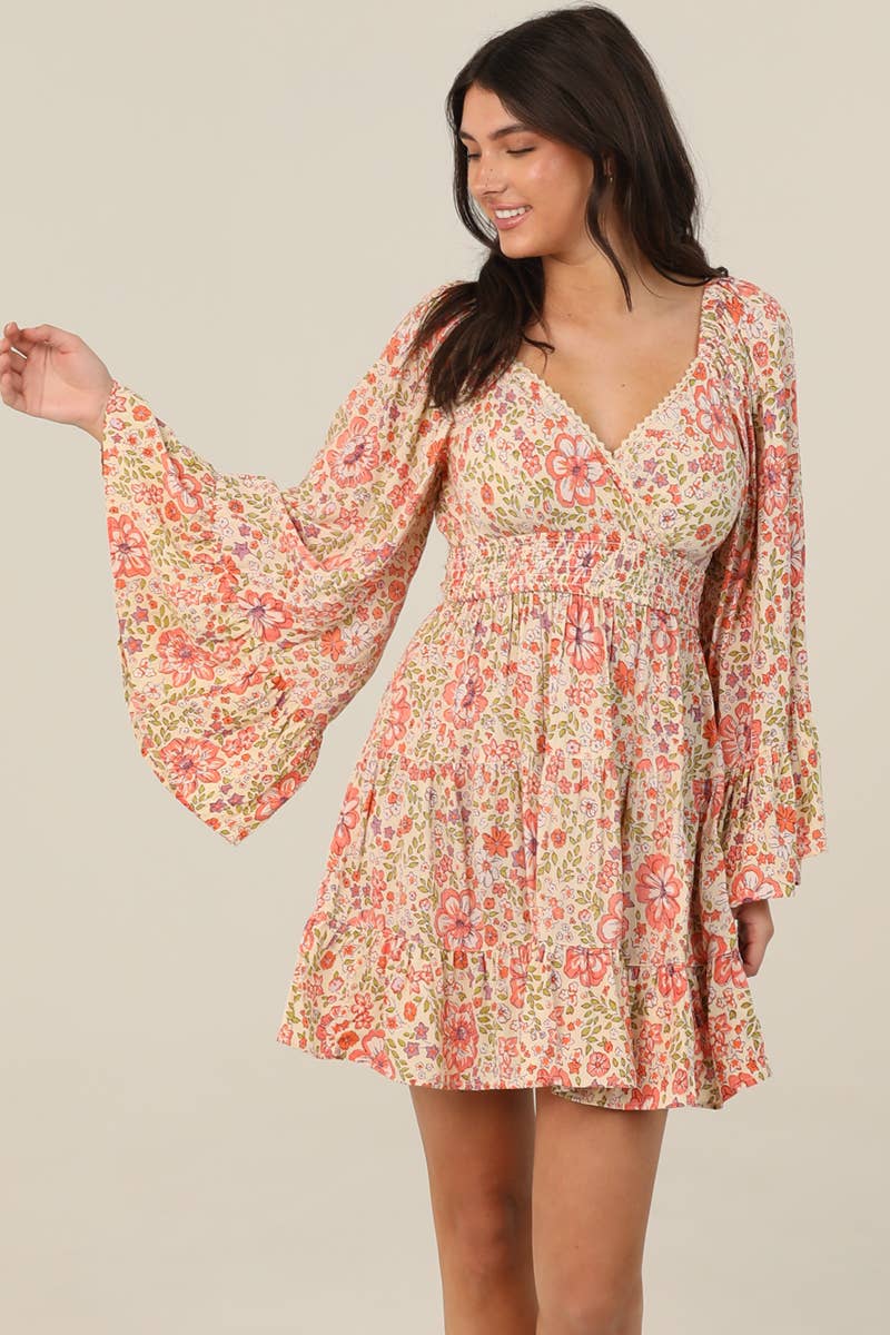 Missy Bell Sleeve Mini Dress
