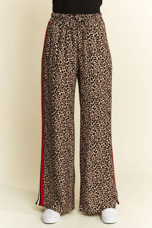 Red Rider Leopard Track Pants