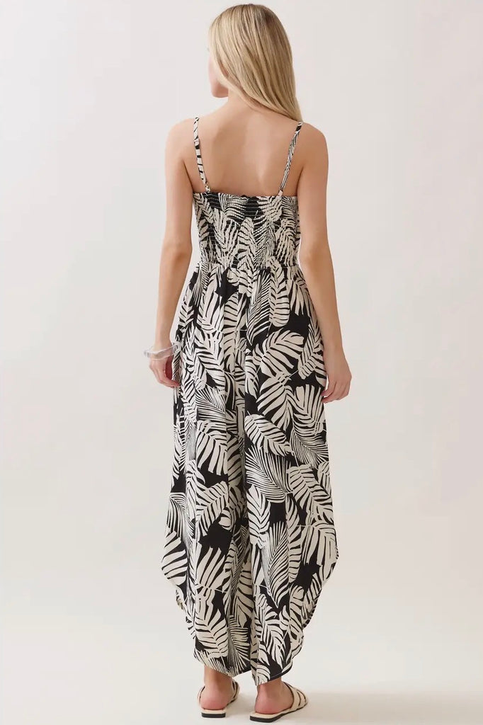 Tropics Ruched Top Jumpsuit