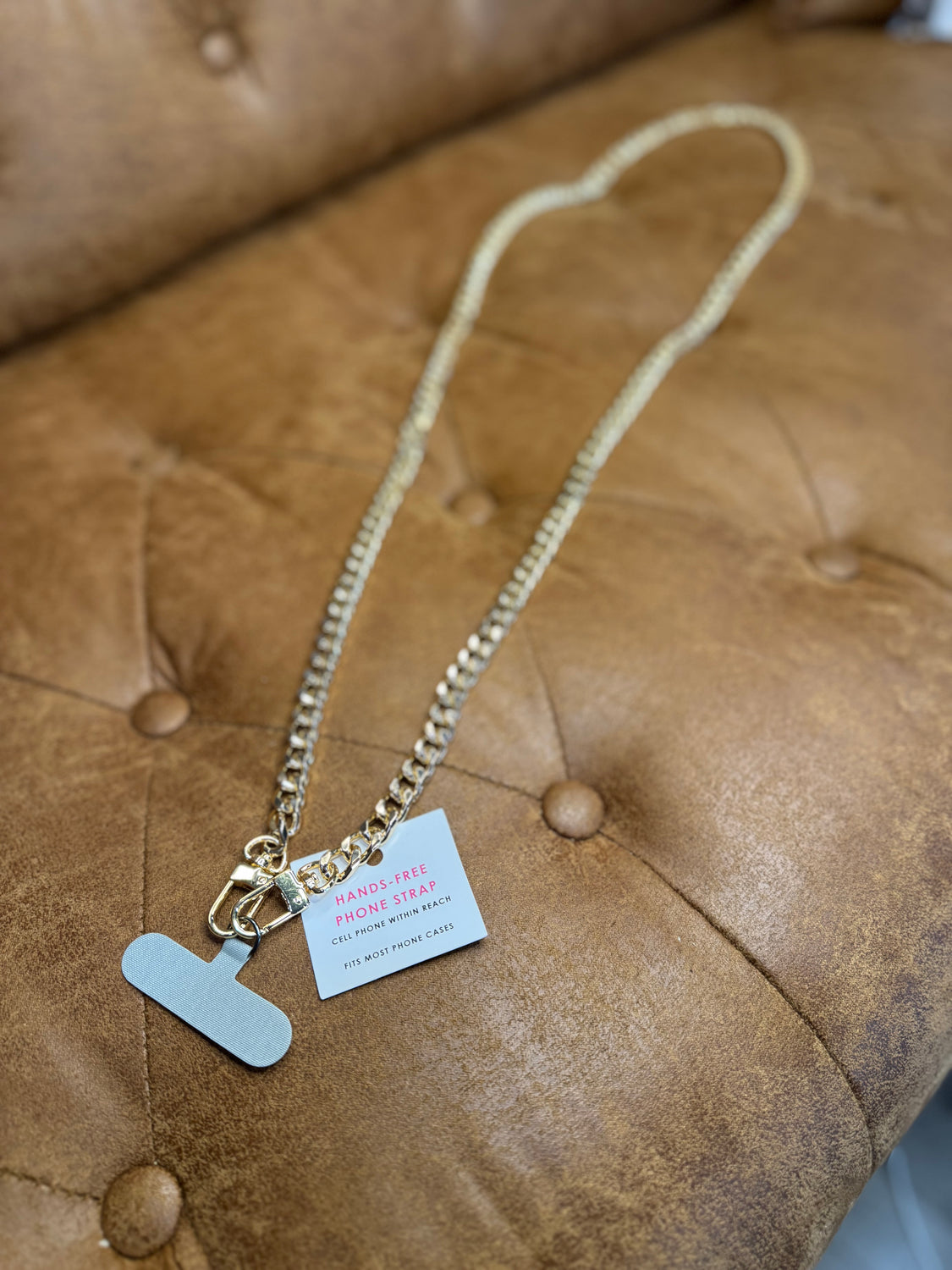 Gold Phone Chain