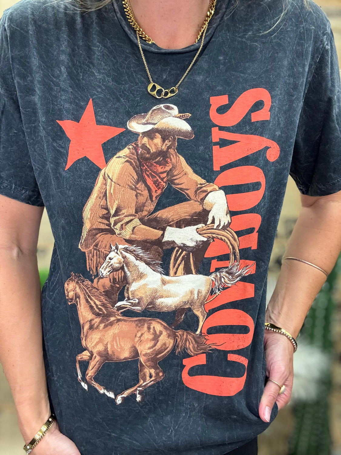 Old Cowboys Tee