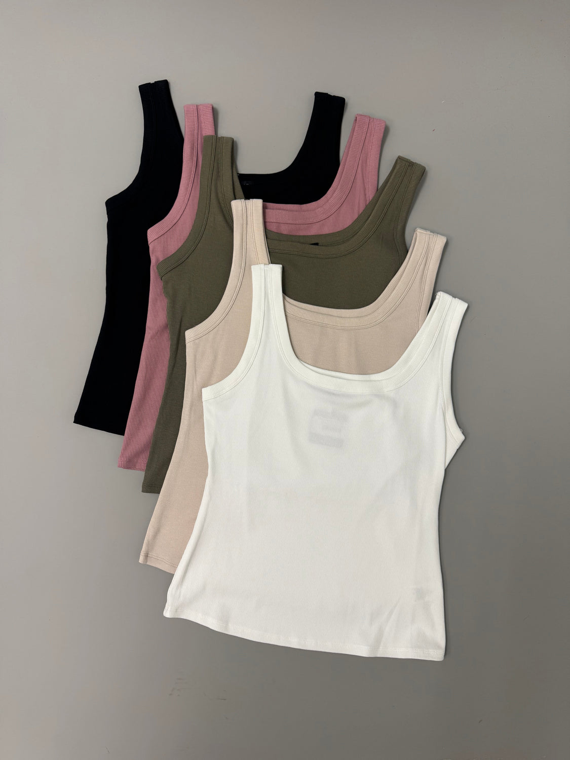 Evelyn Scoop Neck Tank Top