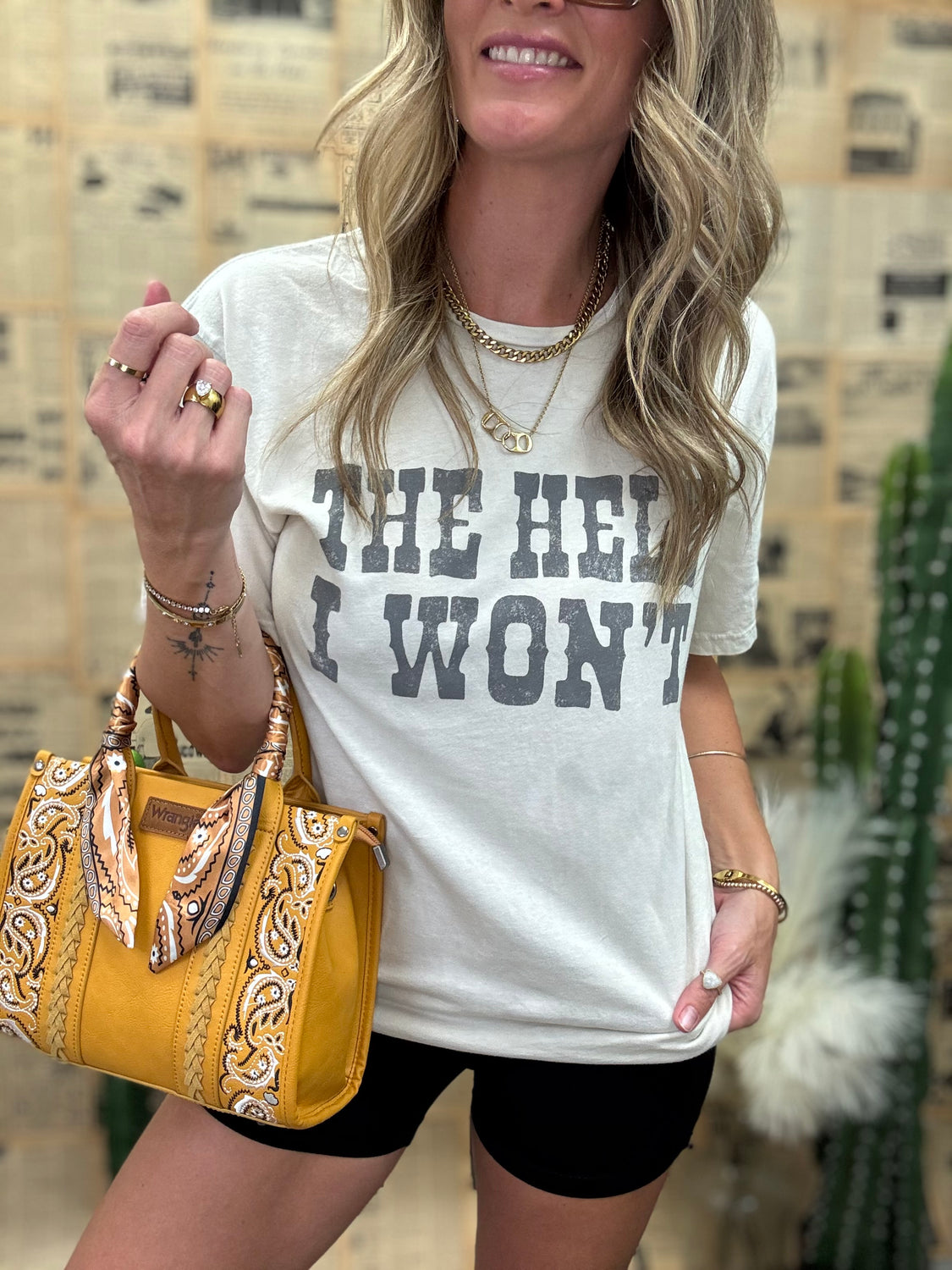 The Hell I Wont Graphic Tee
