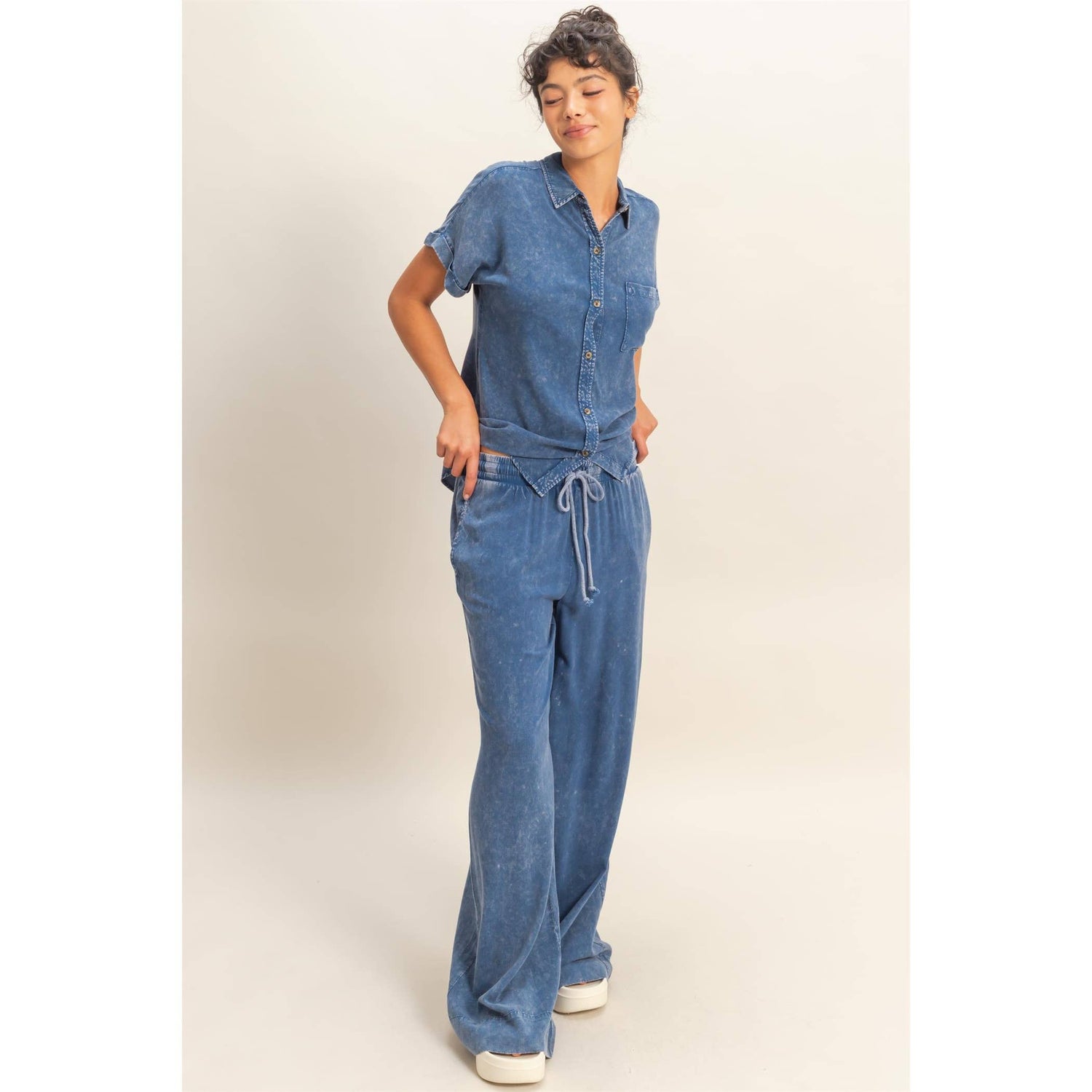 Day Trip Navy Lounge Pants