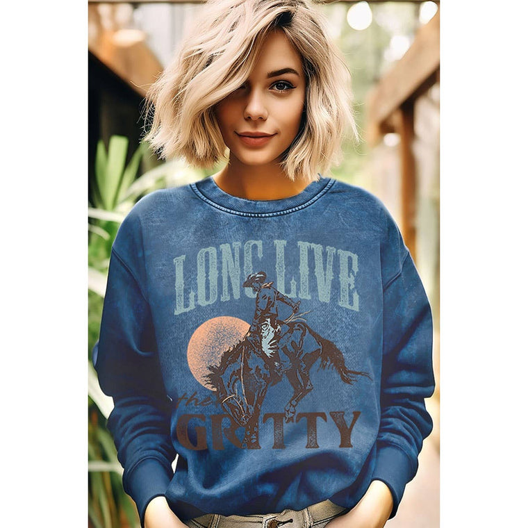 Long Live The Gritty Pullover Sweatshirt
