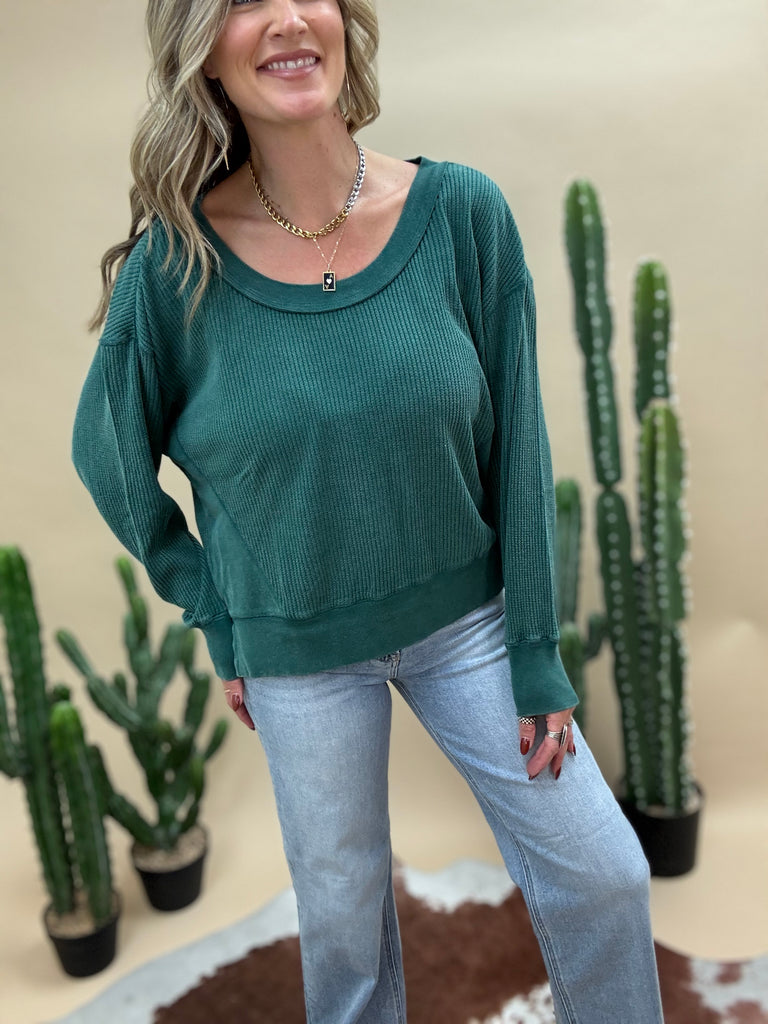 Thermal Hunter Green Long Sleeve
