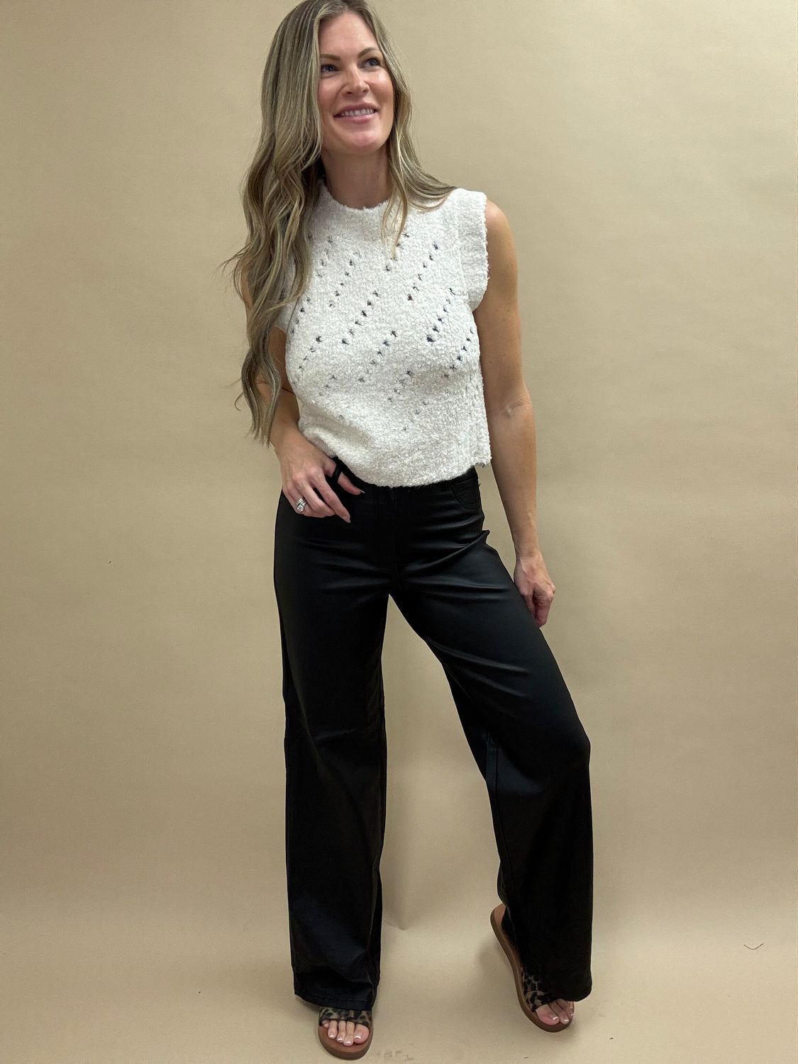 Oatmeal Sweater Vest