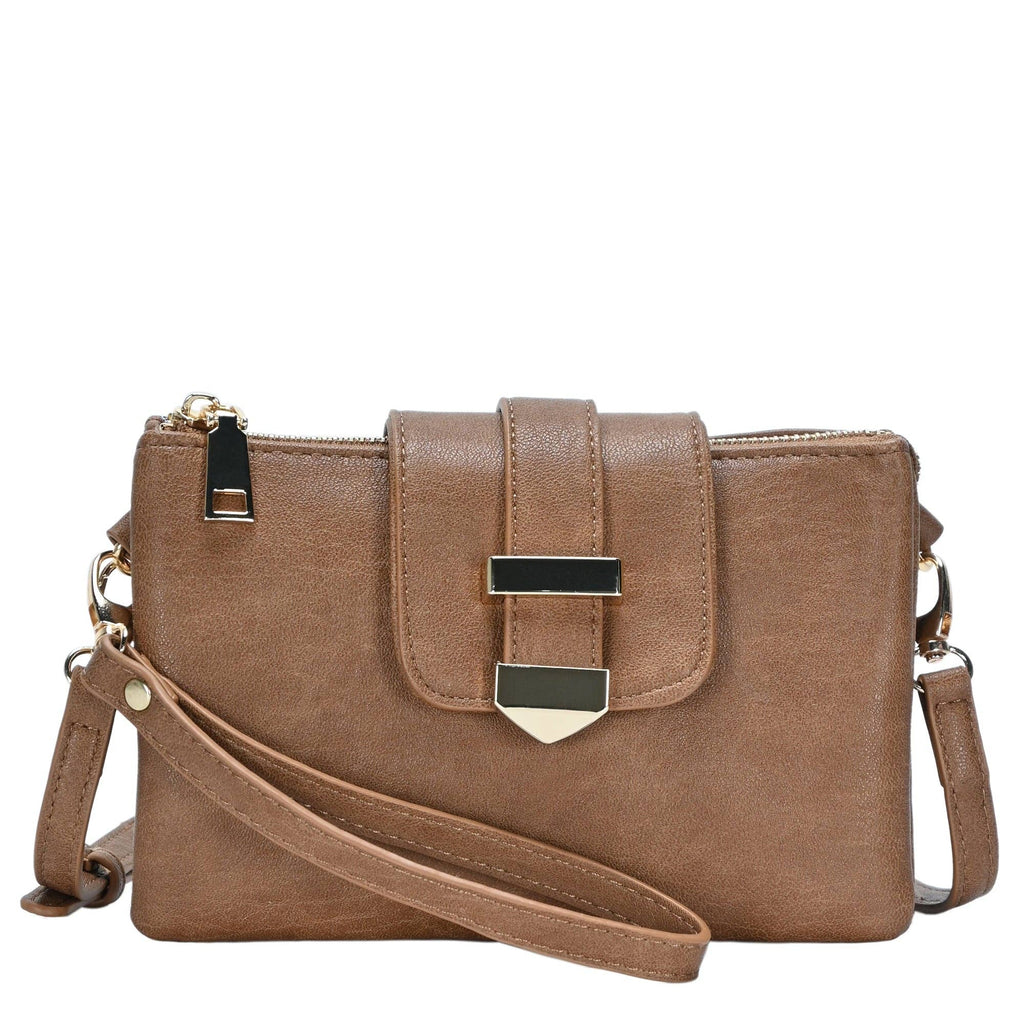 Dara Tan Convertible Crossbody