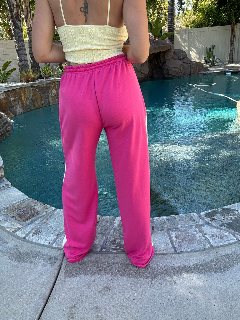 Phoebe Hot Pink Lounge Pants