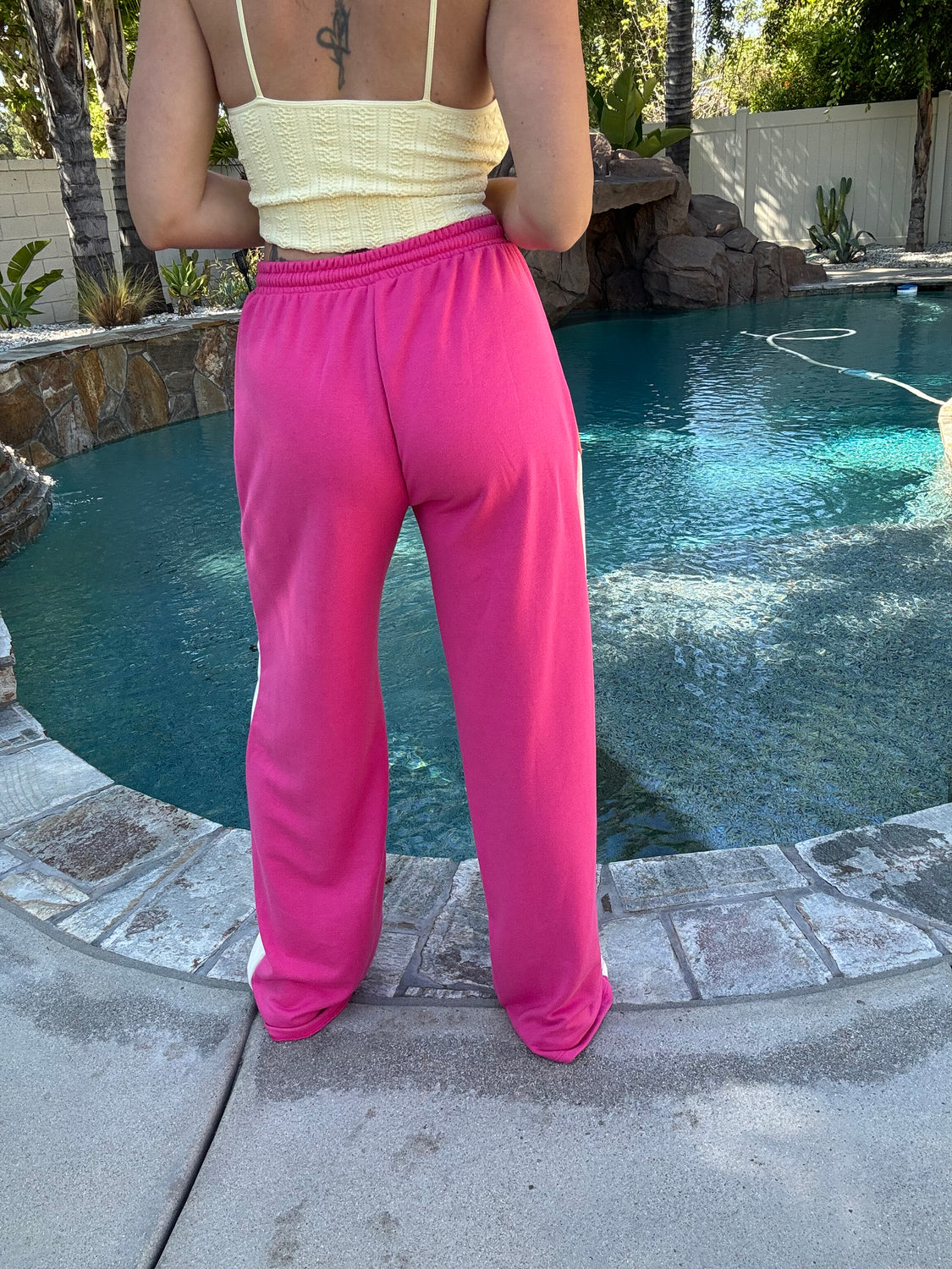 Phoebe Hot Pink Lounge Pants