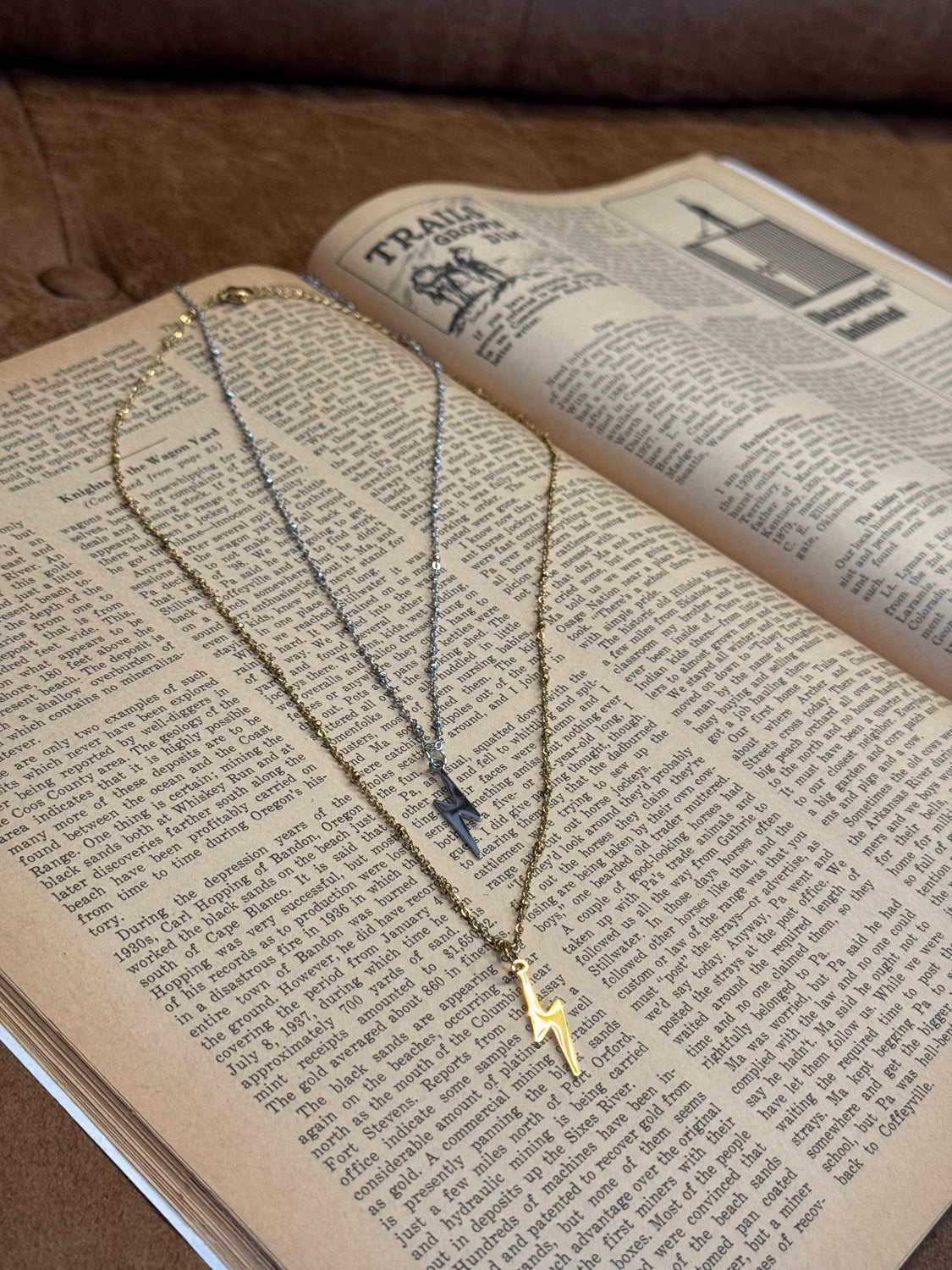 Lightening Bolt Necklace