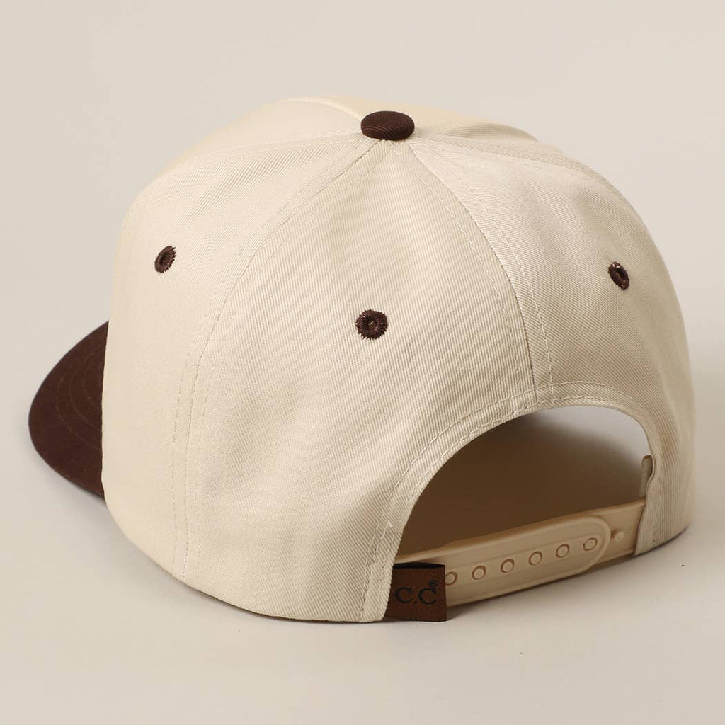 Cowboys & Beer Two Tone Hat