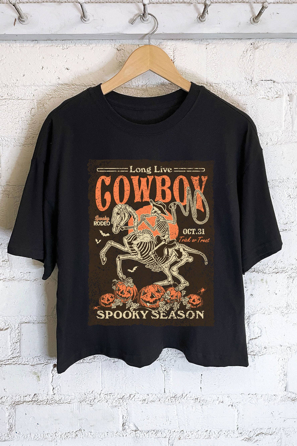 Long Live Cowboy Halloween Graphic Tee
