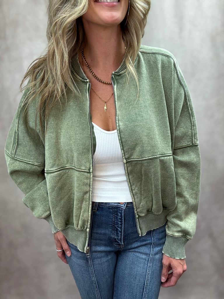 Sagebrush Bomber Zip-Up