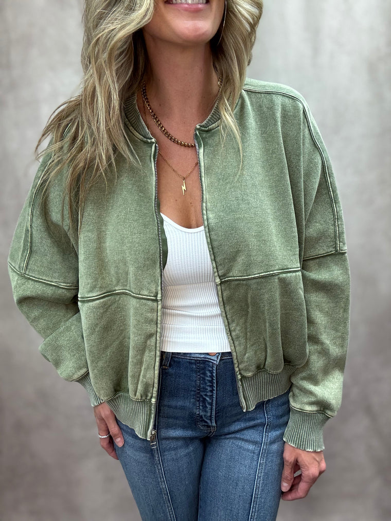 Sagebrush Bomber Zip-Up
