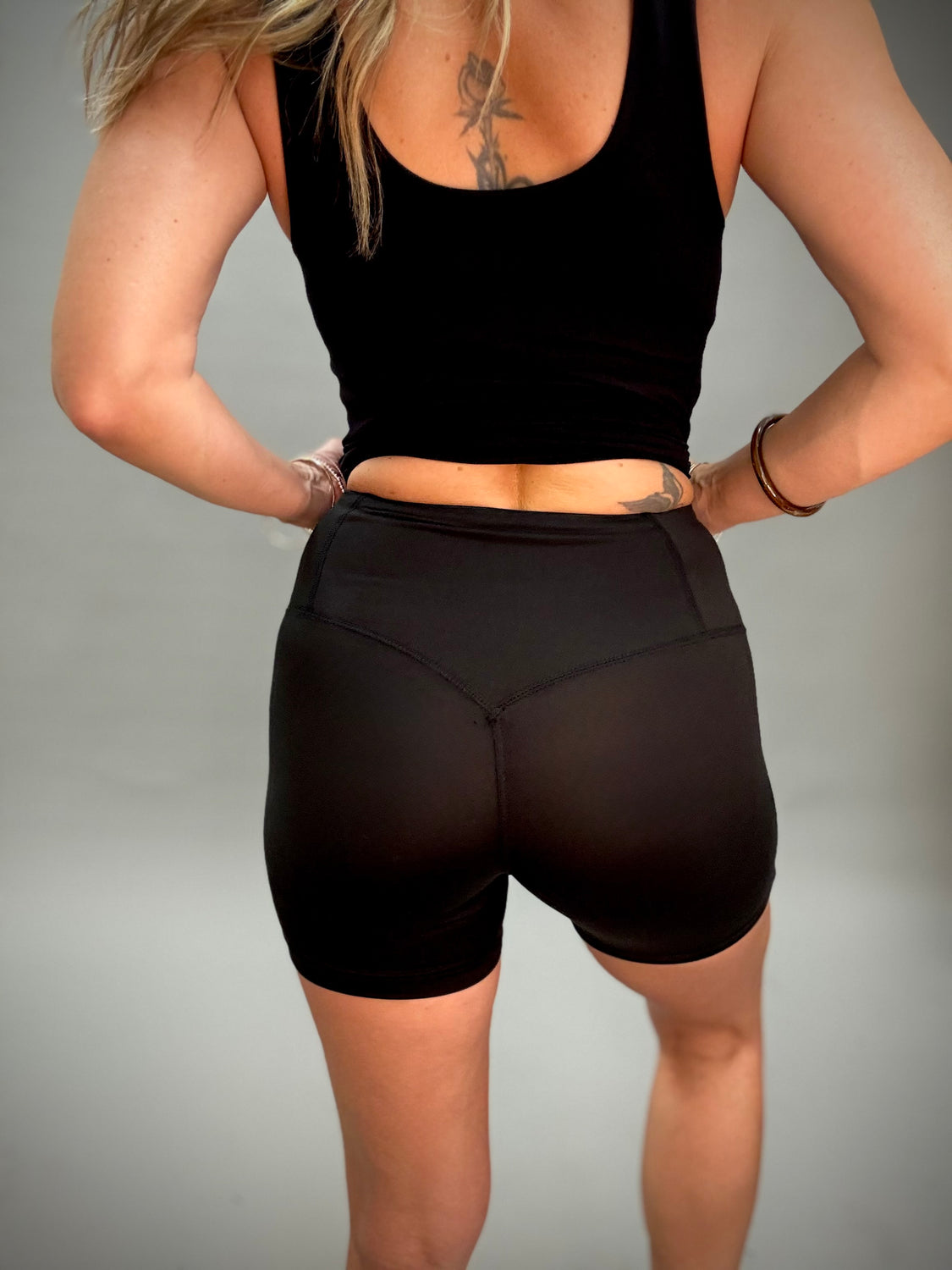 Black Biker Shorts